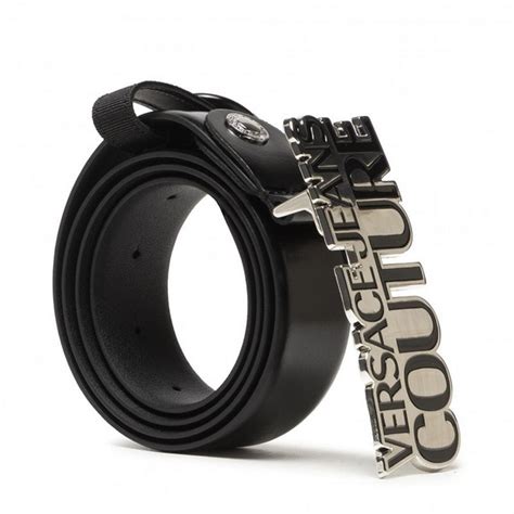 versace jeans ceinture|Versace Jeans black.